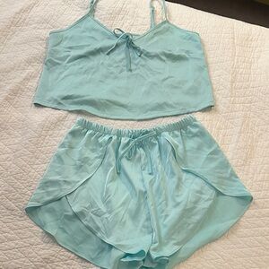 Colsie Light Blue Pajama Set